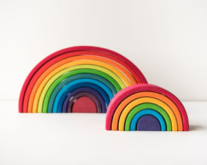 Grimm's Stacking Toy - Rainbow