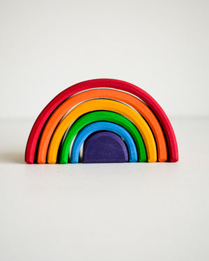 Grimm's Stacking Toy - Rainbow