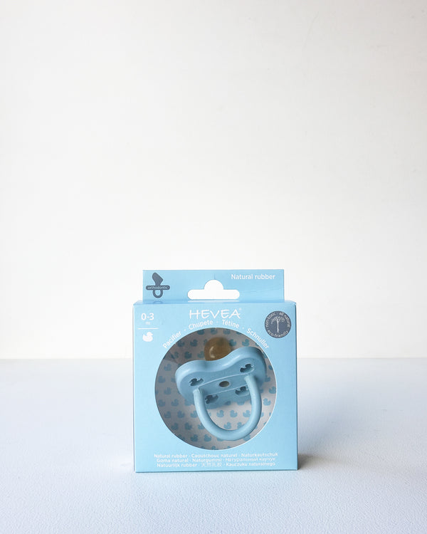 Natural Rubber Pacifier, 0-3m — Baby Blue