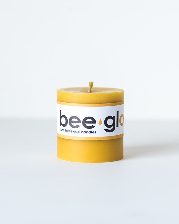 Bee Glo Beeswax Candles - Pillar