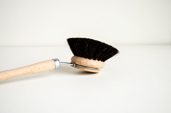 Redecker Mussel Brush - Black Parrot