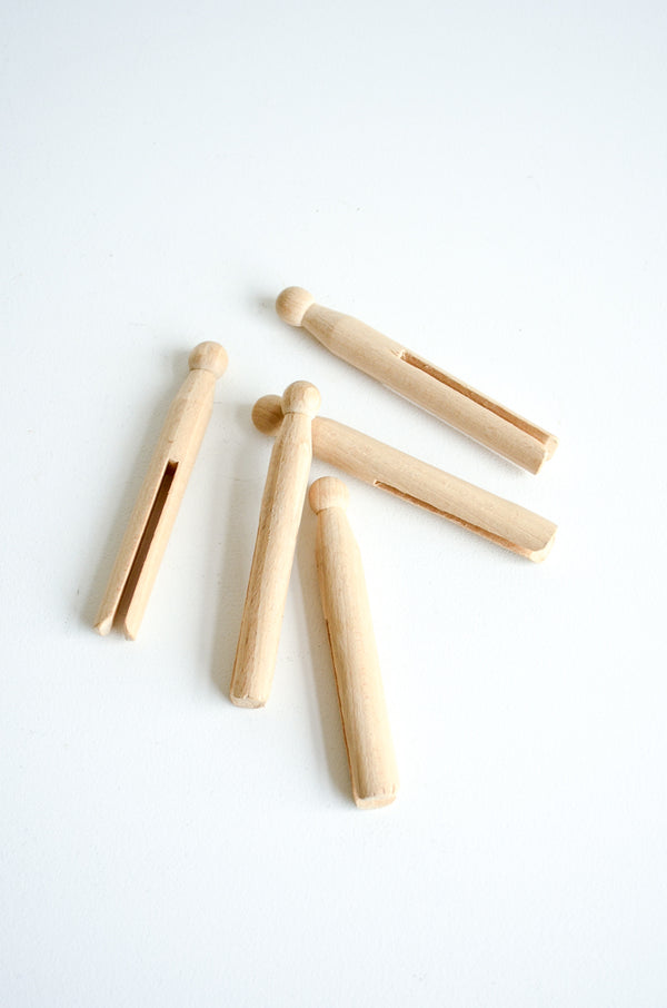 Wooden Clothes Pegs