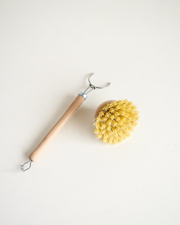 Dish Brush Replacement Head — White