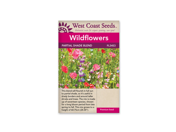 Wildflowers — Partial Shade Blend