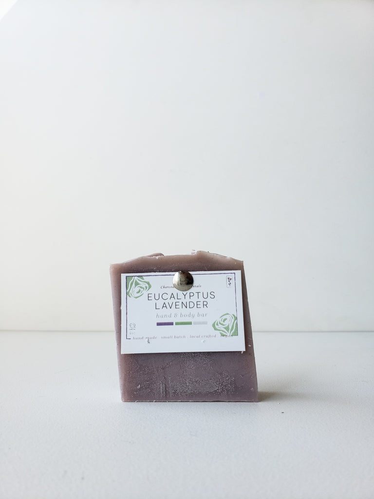 Charcoal & Rose Petals Bar Soap