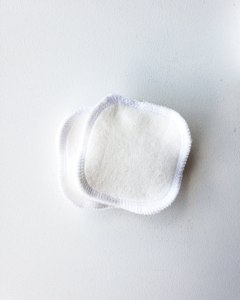 Organic Bamboo Facial Rounds — Set of 8