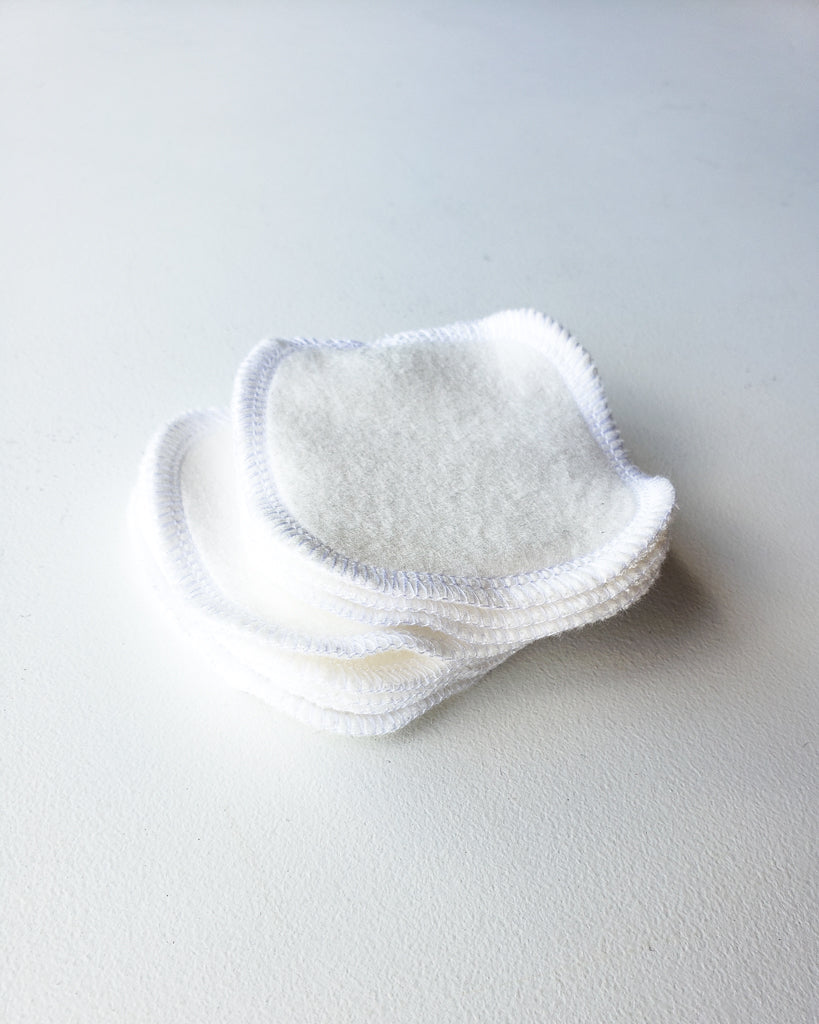 Organic Bamboo Facial Rounds — Set of 8