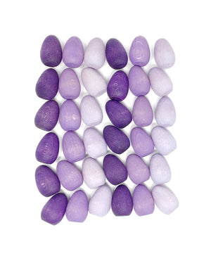 Loose Parts — Mandala Purple Eggs