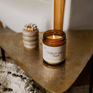Misoyo | Mulled Cider + Maple | Canadian Beeswax Candle