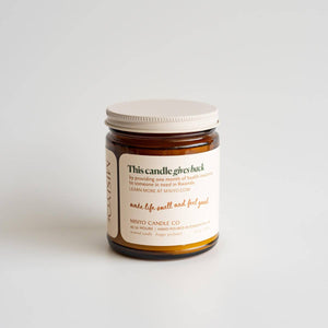 Misoyo | Peppercorn + Pine | Canadian Beeswax Candle