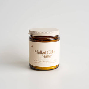 Misoyo | Mulled Cider + Maple | Canadian Beeswax Candle