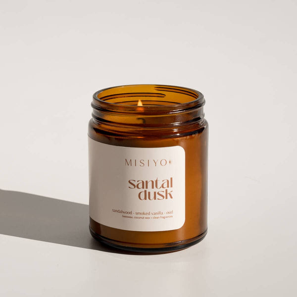 Misoyo | Santal Dusk | Beeswax Blend Candle Jar