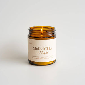 Misoyo | Mulled Cider + Maple | Canadian Beeswax Candle