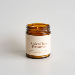 Misoyo | Golden Plum + Persimmon | Canadian Beeswax Candle