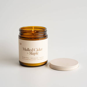 Misoyo | Mulled Cider + Maple | Canadian Beeswax Candle
