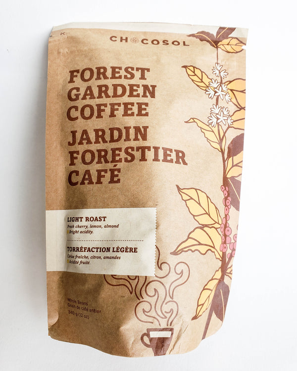 Chocosol Forest Garden Coffee — Light Roast