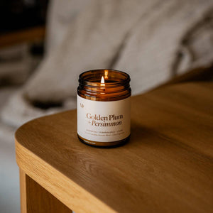 Misoyo | Golden Plum + Persimmon | Canadian Beeswax Candle