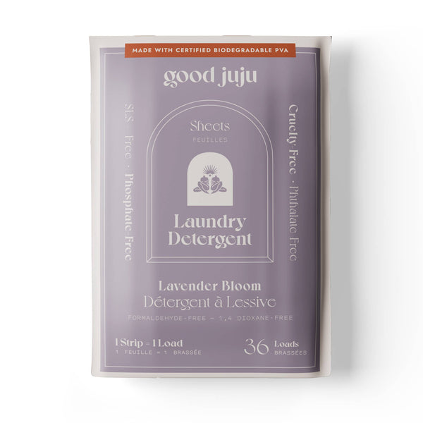 Good Juju Laundry Detergent Sheets in Lavender Bloom