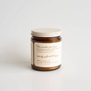 Misoyo | Mulled Cider + Maple | Canadian Beeswax Candle