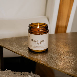 Misoyo | Mulled Cider + Maple | Canadian Beeswax Candle