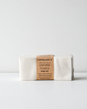 Single Ply Unpaper Towels — Set of 8