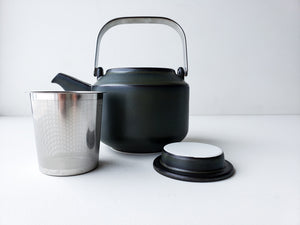 Kinto Cast Tea Pot — Black