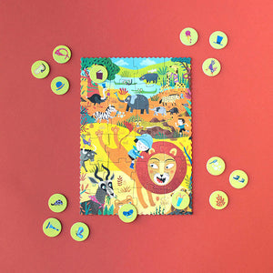 My Little Jungle — 24pc Look & Find Puzzle