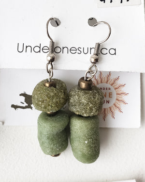 Handmade Clay Bead Earrings — Under One Sun