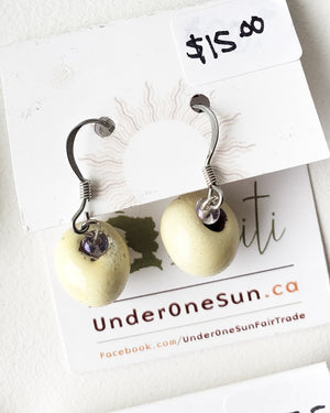Handmade Clay Bead Earrings — Under One Sun
