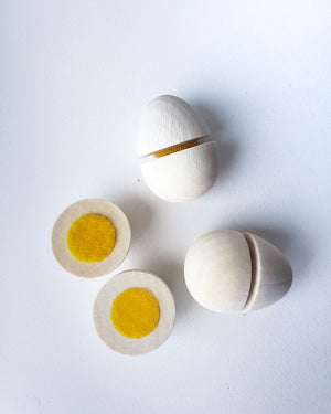 Erzi Eggs to Cut — Wood Toy