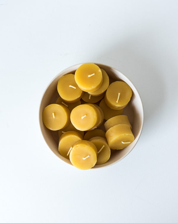 Bee Glo Beeswax Candles - Tealights