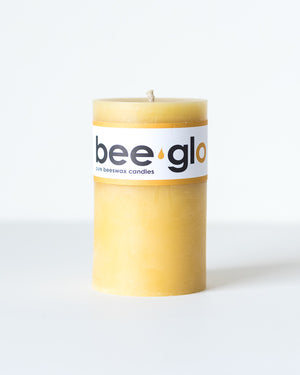 Bee Glo Beeswax Candles - Pillar