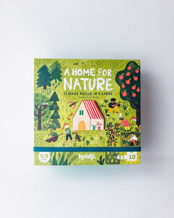 A Home for Nature Seasons 4 Layer Puzzle
