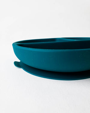 Divided Suction Plate, Blue Abyss — Ekobo