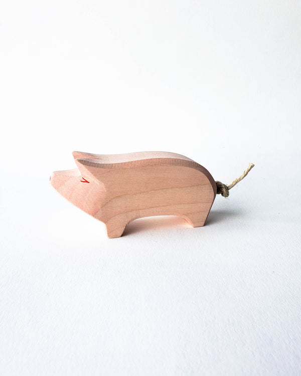 Wooden Pig Toy