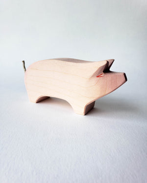 Wooden Pig Toy