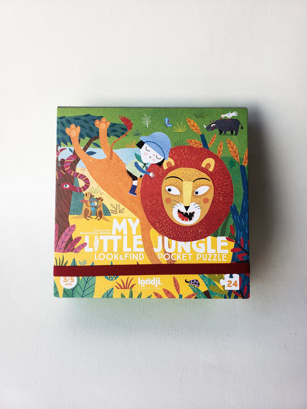 My Little Jungle — 24pc Look & Find Puzzle