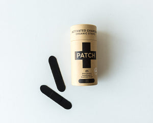 Organic Bamboo Adhesive Strips - Activated Charcoal