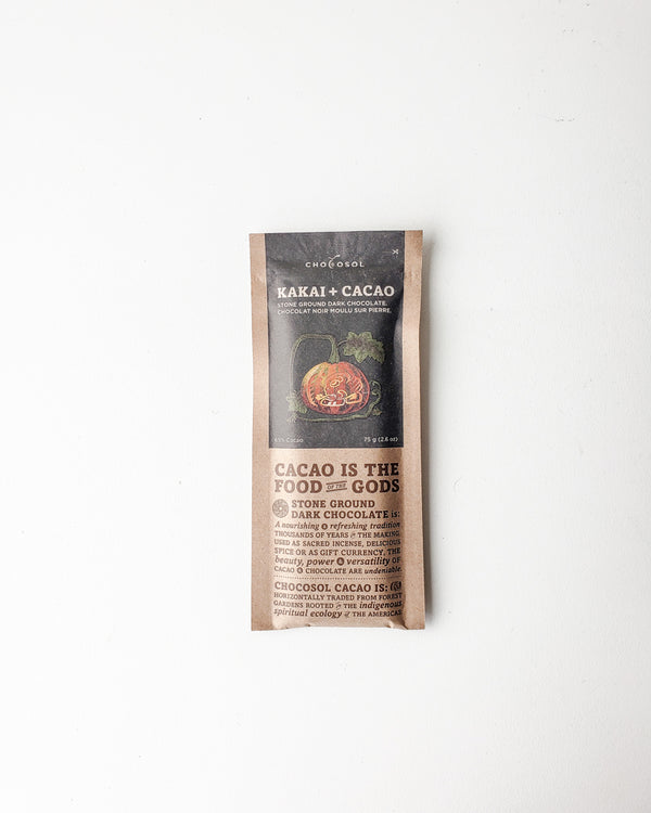 Chocosol — Kakai Pumpkin Seeds + 65% Dark Chocolate Bar