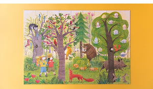 Night & Day in the Forest Reversible Puzzle