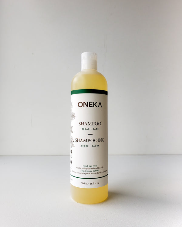 Oneka Cedar + Sage Shampoo